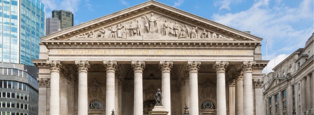 We meet at the Royal Exchange
